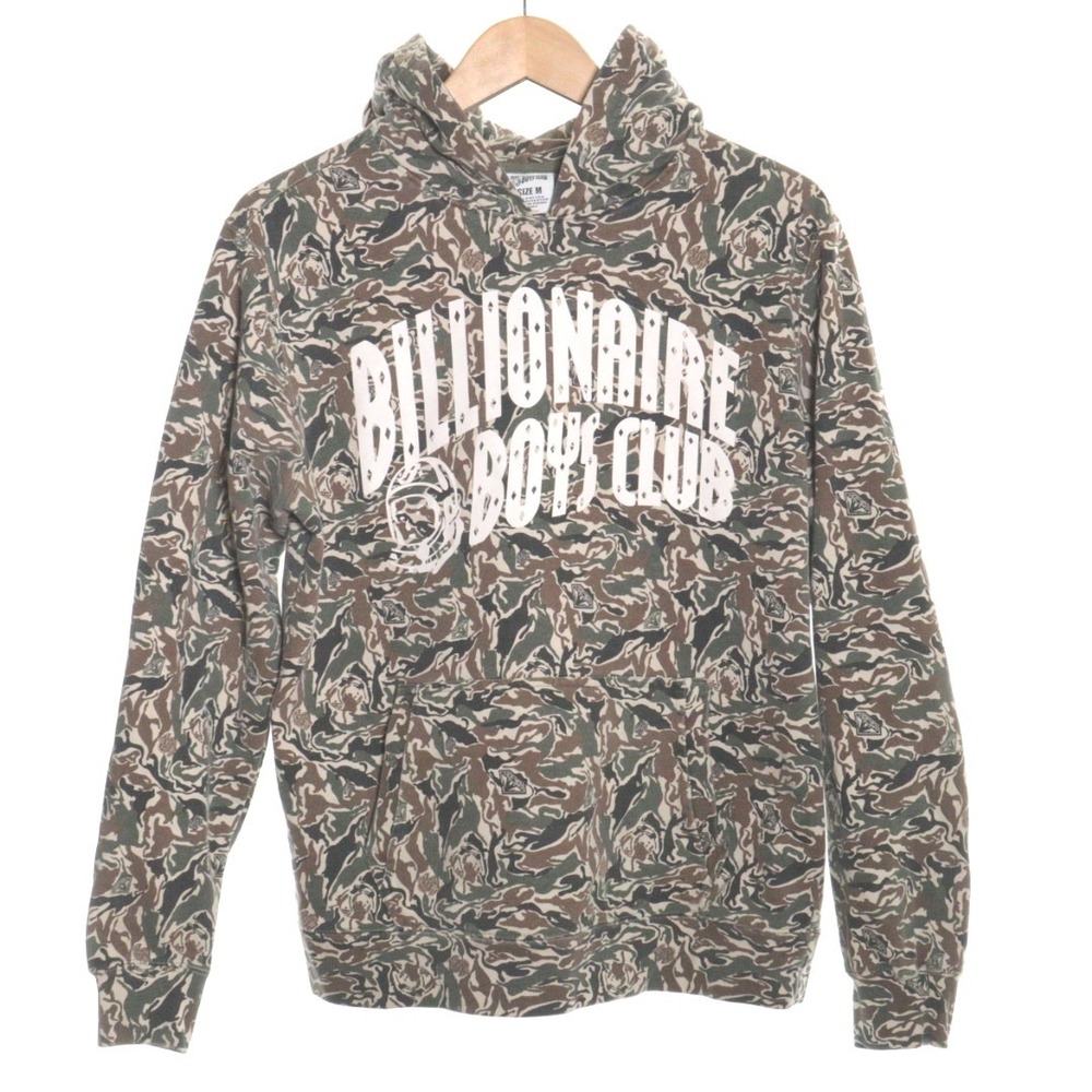 Billionaire Boys Club Hoodie Camo Graphic Logo Cotton Blend Men Size M